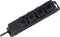 Brennenstuhl - Stopcontactverdeler IP44 - 4-voudig 2m H07RN-F 3G1,5 zwart