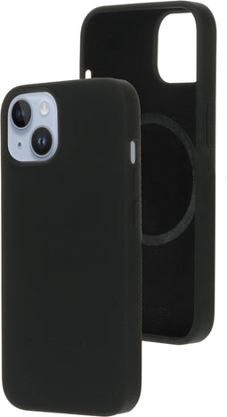 Mobiparts iPhone 14 - Silicone Cover - MagSafe geschikt - Zwart
