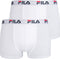 Fila - Man Boxer Elastic Band 2-pack - Wit - Heren - maat XXL