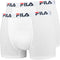 Fila - Man Boxer Elastic Band 2-pack - Wit - Heren - maat XXL