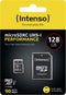 Intenso 3424491 - microSDXC kaart - 128GB Class 10 UHS-I - Waterdicht