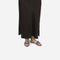 Bronx New-skyler - Platte sandalen - Hair-on leer en raffia - Bruin