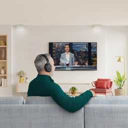Hama TV-koptelefoon - Over-Ear - 2,4 GHz + Bluetooth - Zwart