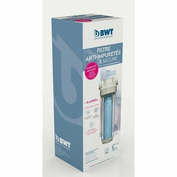 Filter BWT - B.SECURE - anti-onzuiverheden 25 µm - antibacterieel - Beschermt de gezondheid, leidingen en huishoudelijke apparatuur