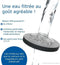 Filterfles - BRITA - Grafietwit - Inclusief 6 MicroDisc-filters