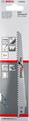 Bosch 2 608 650 673 - HCS Zaagblad - 150 mm - Set van 5 (5 stuks)