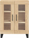 vidaXL - Dressoir - 69,5x34x90 - cm - bewerkt - hout - sonoma - eikenkleurig