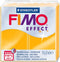 FIMO effect ovenhardende boetseerklei standaard blokje 57 g - neon oranje