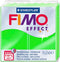FIMO effect ovenhardende boetseerklei standaard blokje 57 g - neon groen
