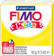 FIMO kids 8030 - ovenhardende boetseerklei - blokje 42 g - geel