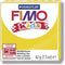 FIMO kids 8030 - ovenhardende boetseerklei - blokje 42 g - geel
