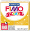 FIMO kids 8030 - ovenhardende boetseerklei - blokje 42 g - glitter goud