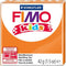 FIMO kids 8030 - ovenhardende boetseerklei - blokje 42 g - oranje