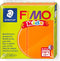 FIMO kids 8030 - ovenhardende boetseerklei - blokje 42 g - oranje