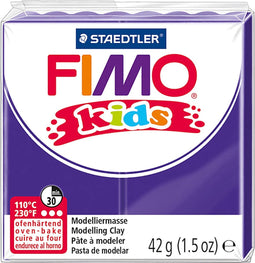 FIMO kids boetseerklei 42 g lila