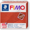 FIMO leather-effect ovenhardende boetseerklei standaard blokje 57 g - roest