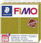 FIMO leather-effect ovenhardende boetseerklei standaard blokje 57 g - olijfgroen