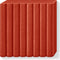 FIMO leather-effect ovenhardende boetseerklei standaard blokje 57 g - roest