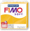 FIMO soft 8020 - ovenhardende boetseerklei - standaard blokje 57g - zonnegeel