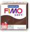 FIMO soft 8020 - ovenhardende boetseerklei - standaard blokje 57g - Chocolade