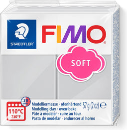 FIMO soft boetseerklei 57 g dolfijngrijs
