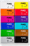 FIMO soft- ovenhardende boetseerklei - colour pack - 12 basiskleuren