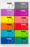 FIMO soft - ovenhardende boetseerklei - colour pack - 12 brilliant colours