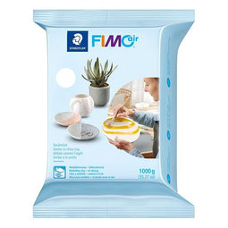 Fimo Staedtler - Boetseerklei fimo air 1 kg wit | 6 stuks