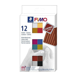 Fimo Staedtler - Klei fimo leather effect assorti