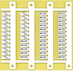 Finder 093.48 Markeerlabel 48 stuk(s)