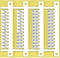 Finder 093.48 Markeerlabel 48 stuk(s)