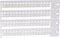 Finder 093.64 Markeerlabel Zonder opdruk Wit 1 stuk(s)