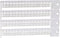 Finder 093.64 Markeerlabel Zonder opdruk Wit 1 stuk(s)