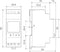 Finder 12.91.8.230.0090 Schakelklok voor DIN-rails 230 V/AC Dagprogramma