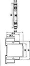 Finder 19.21.0.024.0000 Industrieel relais Nominale spanning: 24 V/DC, 24 V/AC Schakelstroom (max.): 10 A 1x wisselcont