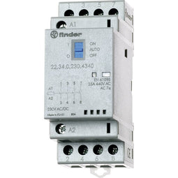 Finder 22.34.0.048.4720 Contactor 3x NO, 1x NC 48 V/DC, 48 V/AC 25 A 1 stuk(s)