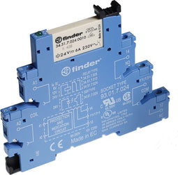 Finder 38.51.3.240.0060 Nominale spanning: 240 V/AC 1x wisselcontact 1 stuk(s)