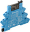 Finder 38.61.7.024.0050 Relaismodule Nominale spanning: 24 V/DC Schakelstroom (max.): 6 A 1x wisselcontact 1 stuk(s)