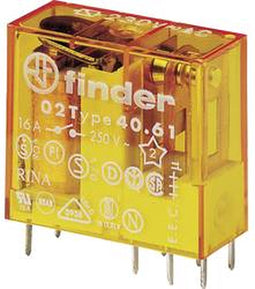 Finder 40.61.8.230.4000 Printrelais 230 V/AC 16 A 1x wisselcontact 1 stuk(s)