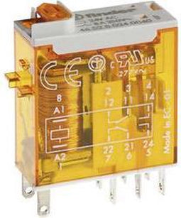 Finder 46.52.8.230.0040 Steekrelais 230 V/AC 8 A 2x wisselcontact 1 stuk(s)