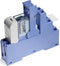 Finder 48.52.9.024.0050 Koppelrelais Nominale spanning: 24 V/DC Schakelstroom (max.): 8 A 2x wisselcontact 1 stuk(s)