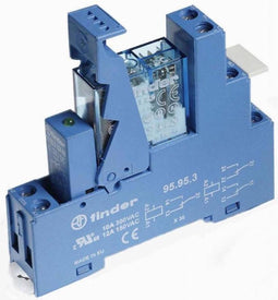 Finder 49.52.7.024.0050 Relaismodule Nominale spanning: 24 V/DC Schakelstroom (max.): 8 A 2x wisselcontact 1 stuk(s)