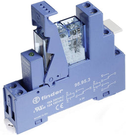 Finder 49.61.9.024.0050 Relaismodule Nominale spanning: 24 V/DC Schakelstroom (max.): 16 A 1x wisselcontact 1 stuk(s)