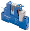 Finder 4C.02.8.024.0060 Relaismodule Nominale spanning: 24 V/AC Schakelstroom (max.): 8 A 2x wisselcontact 1 stuk(s)