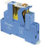 Finder 4C.02.9.024.0050 Relaismodule Nominale spanning: 24 V/DC Schakelstroom (max.): 8 A 2x wisselcontact 1 stuk(s)