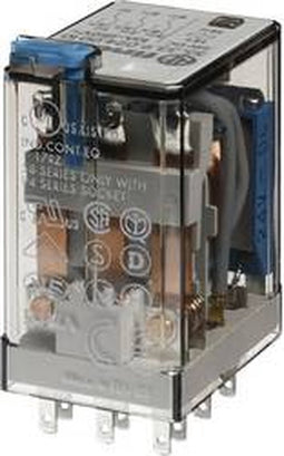 Finder 55.33.9.024.0090 Steekrelais 24 V/DC 10 A 3x wisselcontact 1 stuk(s)