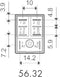 Finder 56.32.8.230.0040 Steekrelais 230 V/AC 12 A 2x wisselcontact 1 stuk(s)
