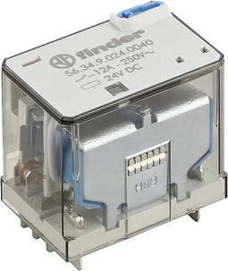 Finder 56.34.9.024.0000 Steekrelais 24 V/DC 12 A 4x wisselcontact 10 stuk(s)