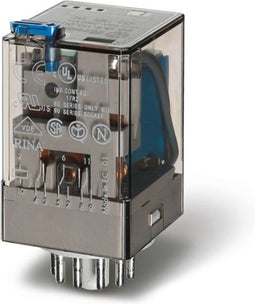Finder 60.13.9.110.0070 Steekrelais 110 V/DC 10 A 3x wisselcontact 1 stuk(s)