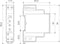 Finder 70.11.8.230.2022 Bewakingsrelais 220 - 240 V/AC 1x wisselcontact 1 stuk(s)